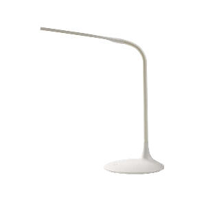 Lampa dimabila de birou Nedis, 5 W, 250 lm, control tactil, 3 moduri iluminare, lumina alb cald/rece atural